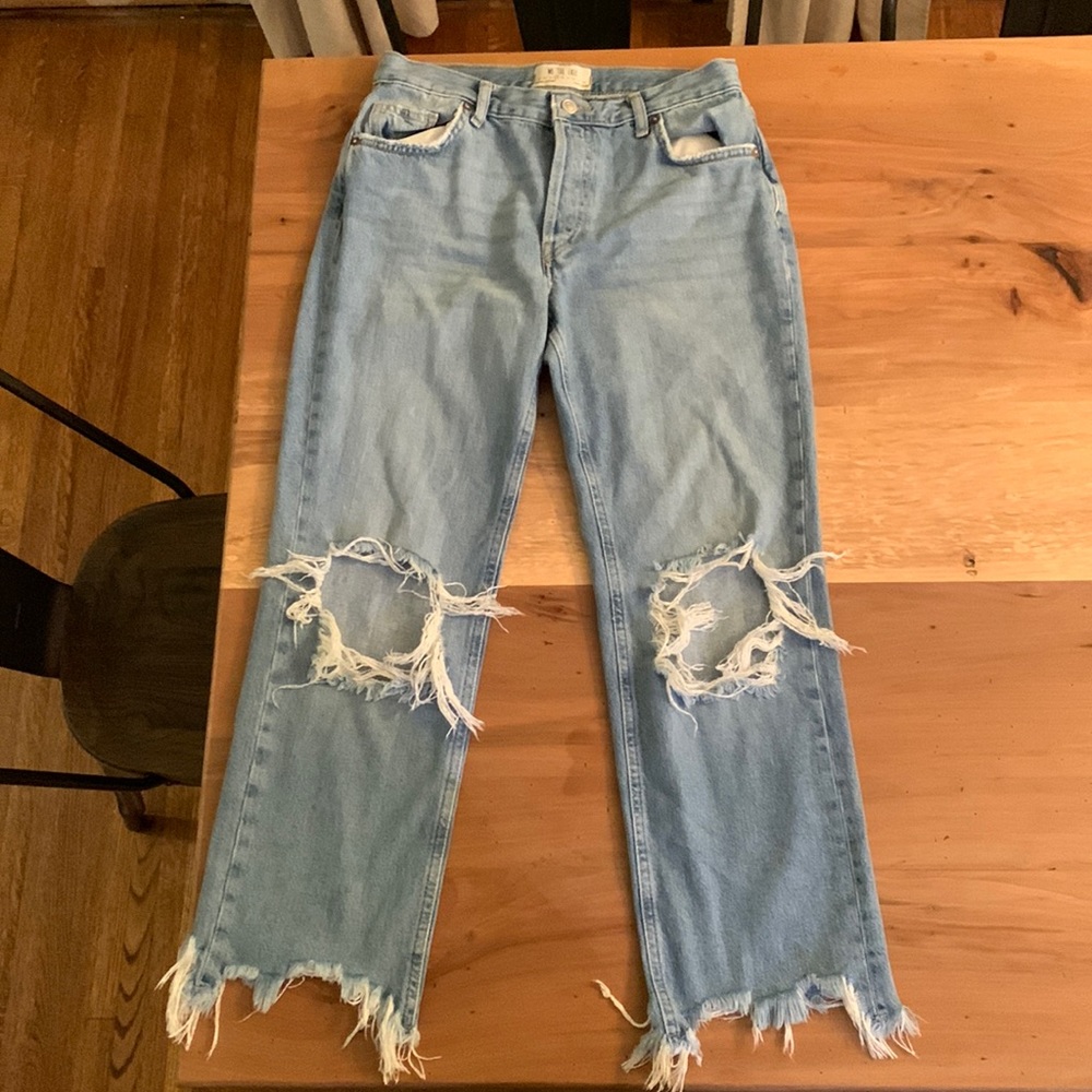 Distressed FREE PEOPLE jeans